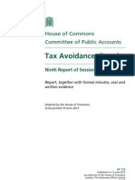 Tax Avoidance-Google: House of Commons Committee of Public Accounts