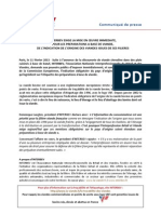 INTERBEV Exige La Mise en Oeuvre Immédiate, Pour Les Préparations À Base de Viande, de L'indication de L'origine Des Viandes Issues de Ses Filières