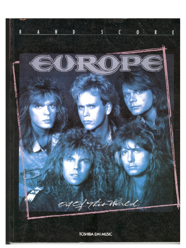 EUROPE OUT OF THIS WORLD バンドスコア　ギター楽譜 Europe - Out of This World (Full Score) PDF | PDF