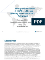 Download Comparing Mobile WiMAX   with HSPA LTE and   Meeting the Goals of IMT-  Advanced   by dewrit SN14763889 doc pdf