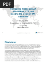 Download Comparing Mobile WiMAX   with HSPA LTE and   Meeting the Goals of IMT-  Advanced   by dewrit SN14763889 doc pdf