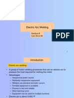 Electric Arc Welding: Section 8 Unit 25 & 26