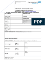 Neuro-oncology Patient Information Form