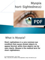 Myopia Presentation