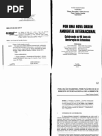 Poluição marinha por plásticos e o direito internacional do ambiente