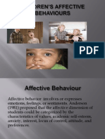 Children's Affective Behaviours