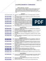 Catálogo de Normas ASTM-NTP. - copia