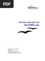 Download Guida per impostare la tesi con OpenOffice Writer by aleandroct SN14767202 doc pdf