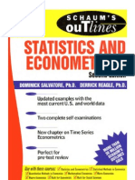 Statistics and Econometrics (Schaum's Outline)