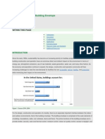 Sustainability of The Building Envelope: Within This Page