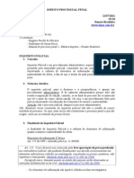 Direito - Processual - Penal 2° Semestre 2011