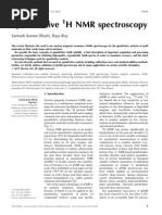 Download Quantitative 1H NMR Spectroscopy by santosh091283 SN147685532 doc pdf