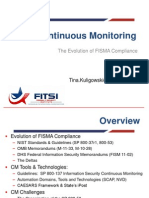 FITSI-DC - Continuous Monitoring
