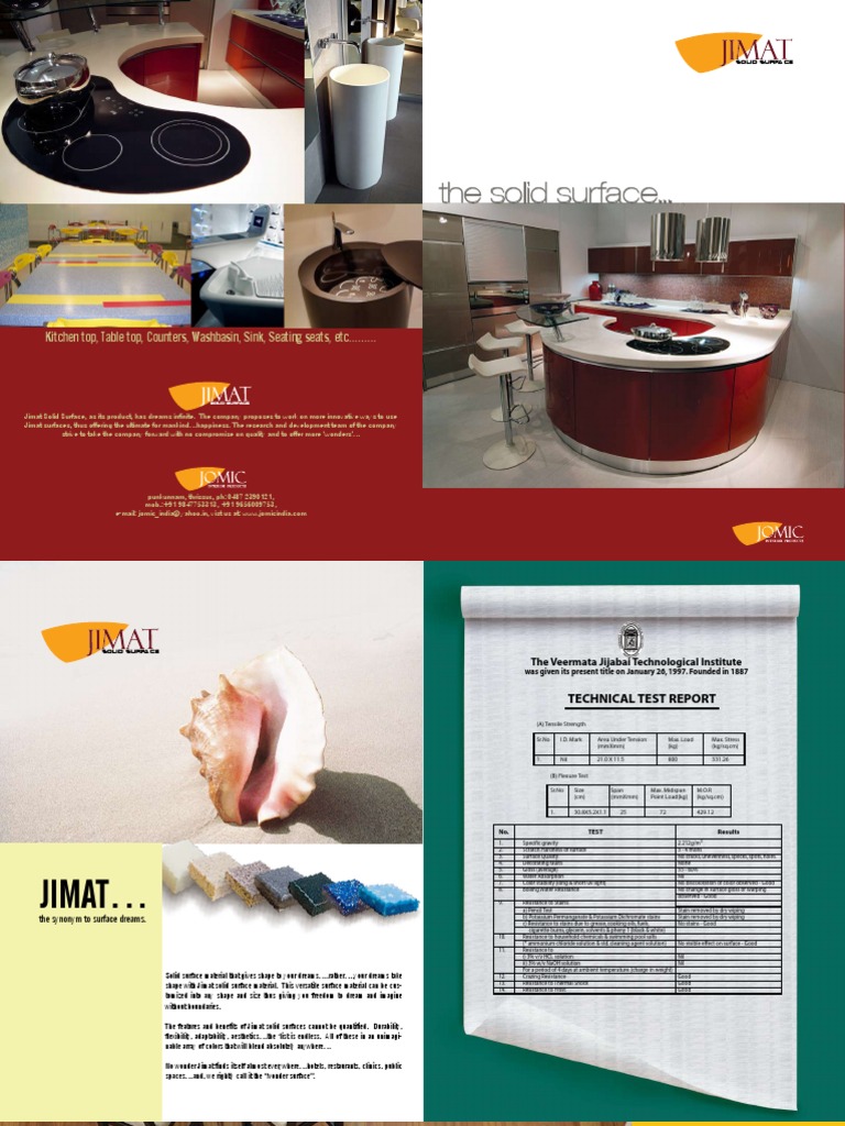 The Solid Surface... Kitchen Top, Table Top, Counters, Washbasin