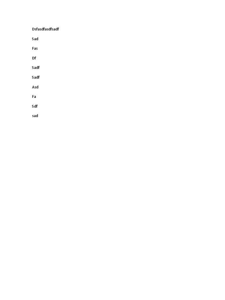 Nonsensical Text Analysis | PDF