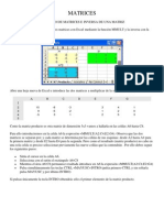 Algebra Lineal - Matrices - Excel