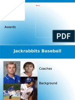 Existence History Awards: Jackrabbits Baseball