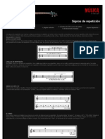 Signos de repetición en música: barra, casilla, Da Capo y más