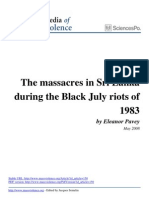 The Massacres in Sri Lanka