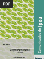 Pobreza No Brasil - IPEA