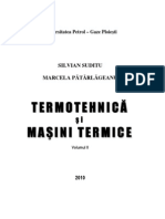 Termotehnica Si Masini Termice (Volumul II) - S.S.& M.P - Mini