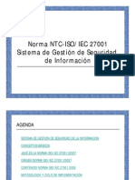 NTC-ISO IEC 27001