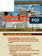 Pertemuan 3-4 Perencanaan Time Schudule Dengan Barchart Dan 2