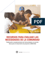 Recursos Para Evaluar Las Necesidades de La Comunidad