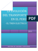 LA EVOLUCIÓN DEL TRANSPORTE EN EL PERU