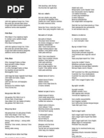 Lirik Lagu Rohani