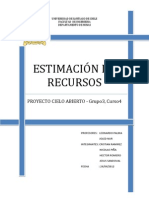 Estimación de Recursos