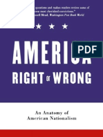 America Right or Wrong An Anatomy of American Nationalism 2005