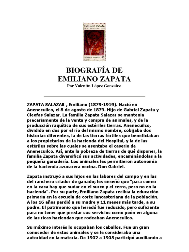 Emiliano zapata essay 07 picture