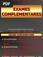 6 - EXAMES COMPLEMENTARES-semiologia