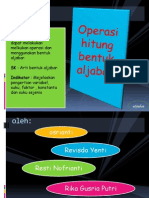 Presentation 1 Power Point Operasi Bilangan Bulat