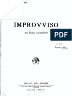 Bossi. Improvviso. Flute Part