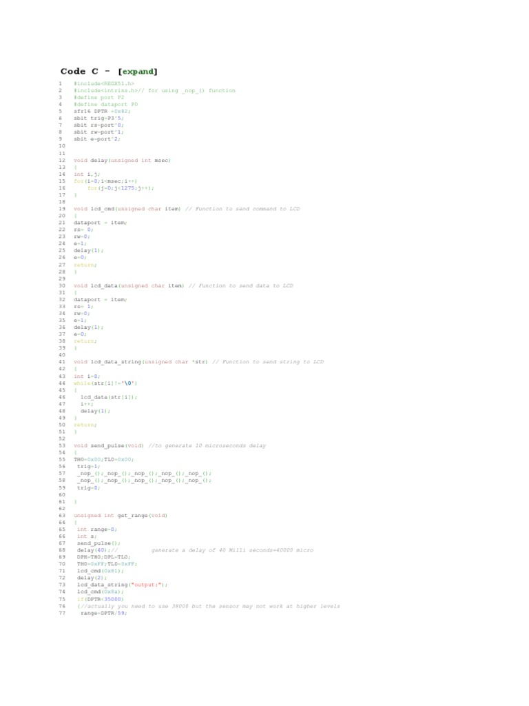 Code lập trình | PDF