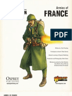 Bolt Action French Army List