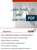 Chapter5 - Supertypes and Subtypes