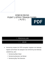 Komisioning PLTD