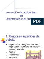 Prevención de Accidentes