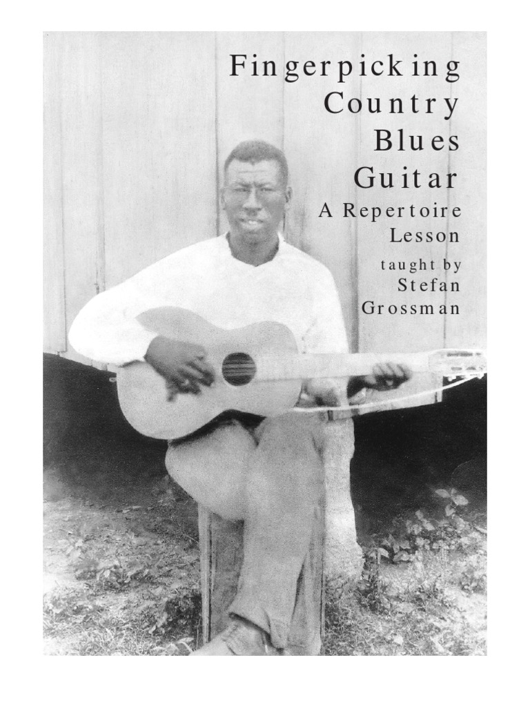 Fingerpicking Country Blues Guitar PDF String Instruments Bass Guitar