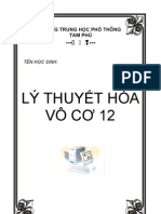 Lý thuyết Hóa vô cơ