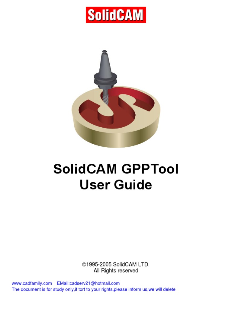 Solidcam Gpptool | PDF | Subroutine | Numerical Control