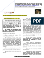 1-7) 1001 Questões de Concurso - Direito Administrativo - FCC - 2012