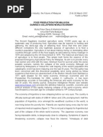 Download Food Production for Malaysia During a Collapsing World Economy wwwmohdpeterdaviscom by Mohd Peter Davis SN14778252 doc pdf