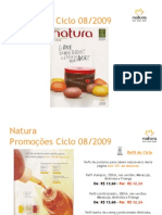 Natura - Promoções Ciclo 08/2009