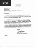 SD B5 White House 1 of 2 Fdr- 2-23-04 Letter and OMB Doc Index (27 Pgs- Redacted)