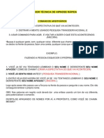 A Melhor Técnica de Hipnose Rápida: Âncora