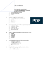 Soal Patologi Mid SMT Poltekes 2009